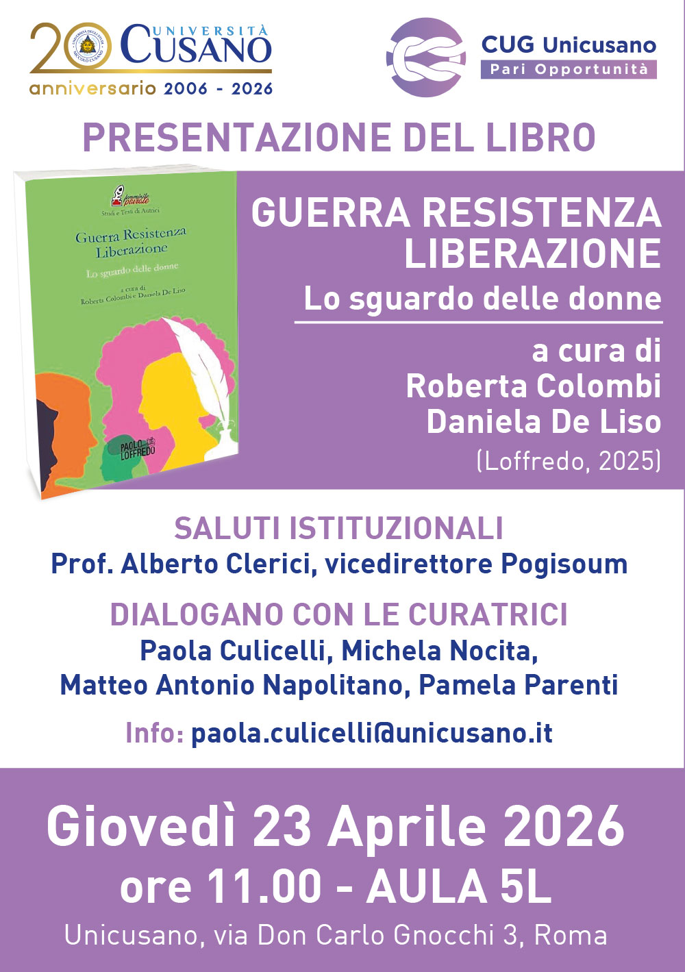 guerra resistenza liberazione evento cusano